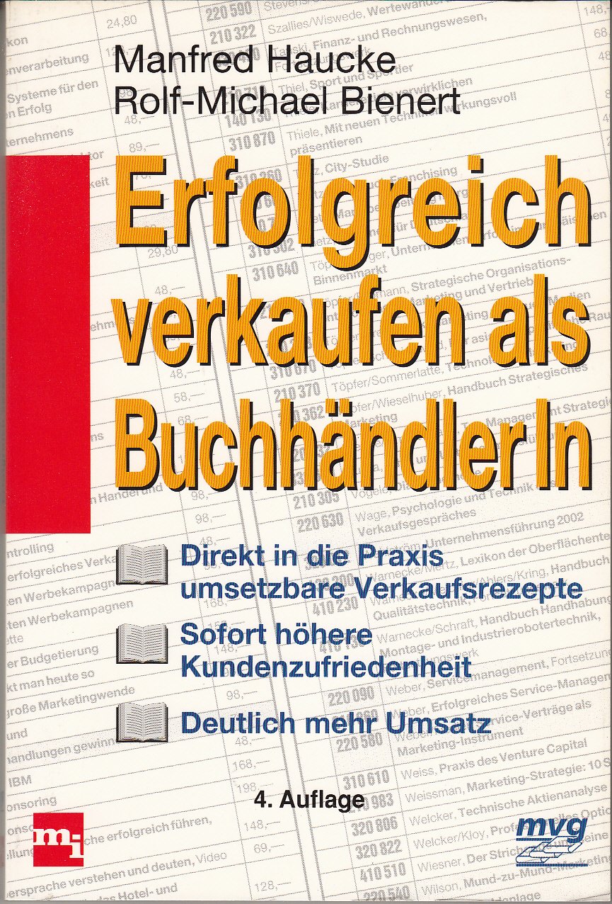 Erfolgreich verkaufen als BuchhändlerIn Business, Finance & Career