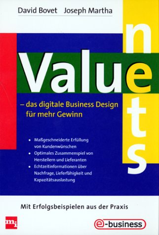 Value Nets: Maßgeschneiderte Erfüllung von Kundenwünschen. Optimales Zusammenspiel von Herstellern und Lieferanten. Echtzeitinformationen üüber ... Mit Erfolgsbeisp. aus d. Praxis Law