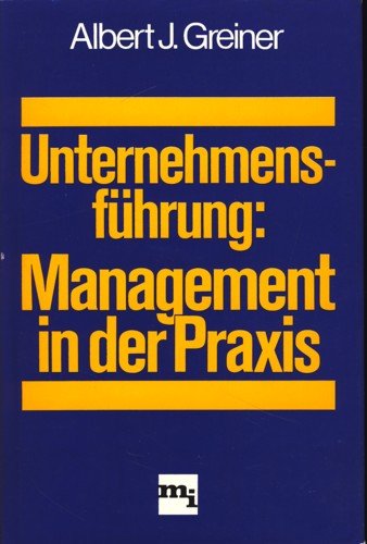 Product Image: Unternehmensführung: Management in der Praxis