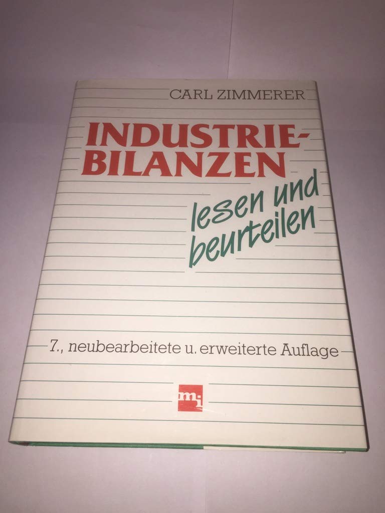 Industriebilanzen lesen und beurteilen Architecture