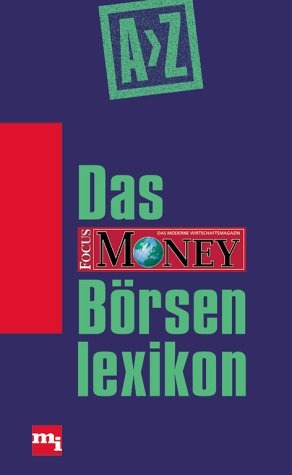 Product Image: Das Focus-Money-Börsenlexikon