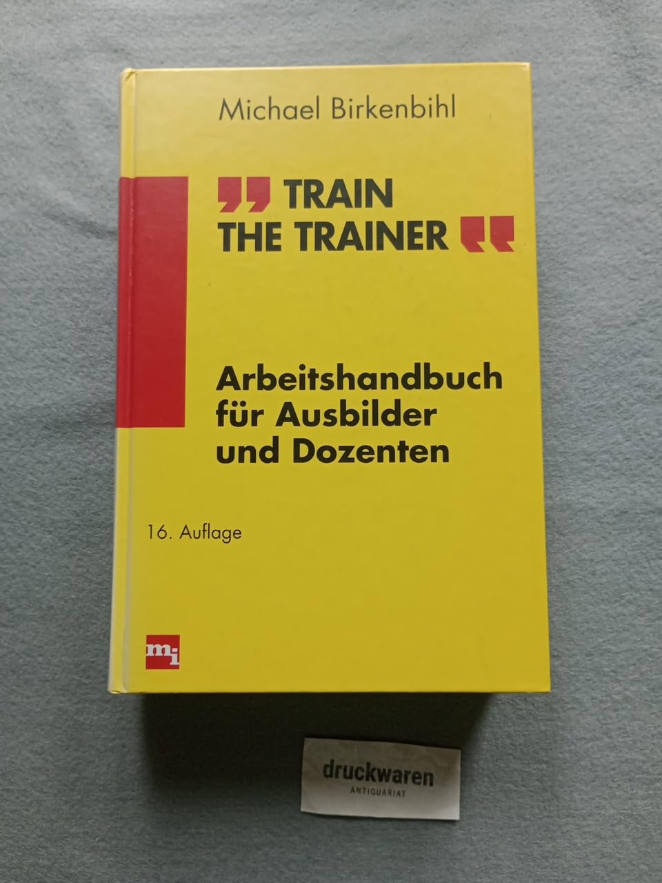 Train the Trainer. Arbeitshandbuch für Ausbilder und Dozenten Leisure & Fun
