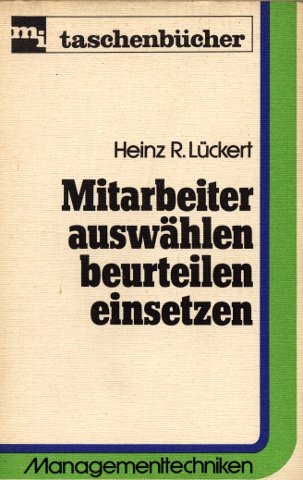 Mitarbeiter auswählen, beurteilen, einsetzen. Books