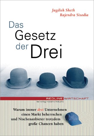 Das Gesetz der Drei.Warum immer drei Unternehmen einen Markt beherrschen und Nischenanbieter trotzdem große Chancen haben Law