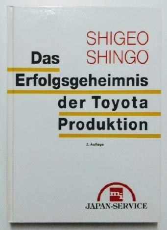 Das Erfolgsgeheimnis der Toyota Produktion Books