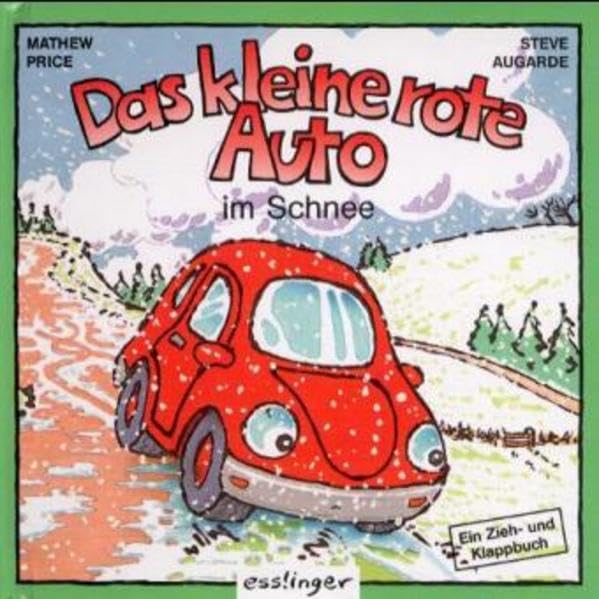 Das kleine rote Auto im Schnee Books