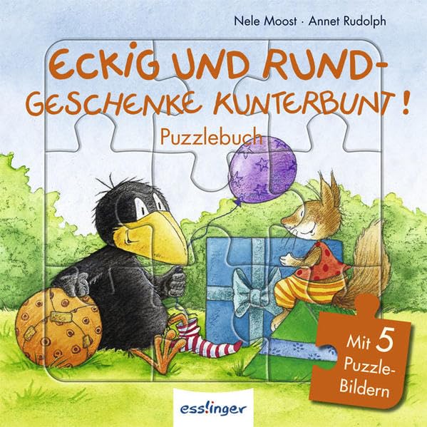 Eckig und rund Geschenke kunterbunt! buch: Mit 5 -Bildern Children's books