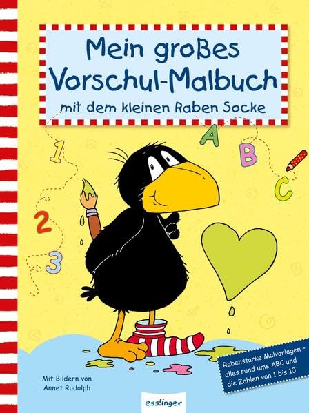 Mein großes Vorschul-Malbuch mit dem kleinen Raben Socke (Der kleine Rabe Socke) Novels & Short Stories