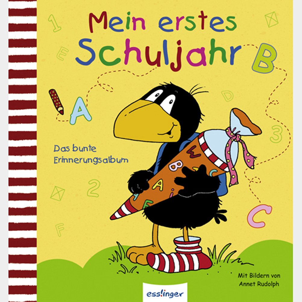 Erinnerungsalbum "Mein erstes Schuljahr" Kleiner Rabe Socke book