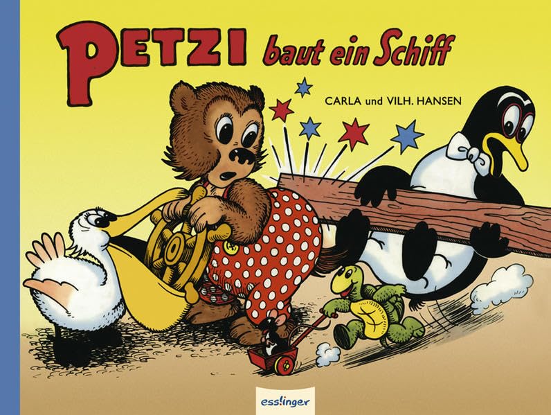 Petzi baut ein Schiff Manga