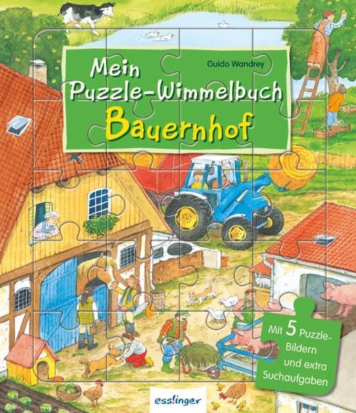 Mein -Wimmelbuch - Bauernhof (Mein Puzzle-Wimmelbuch) Children's books