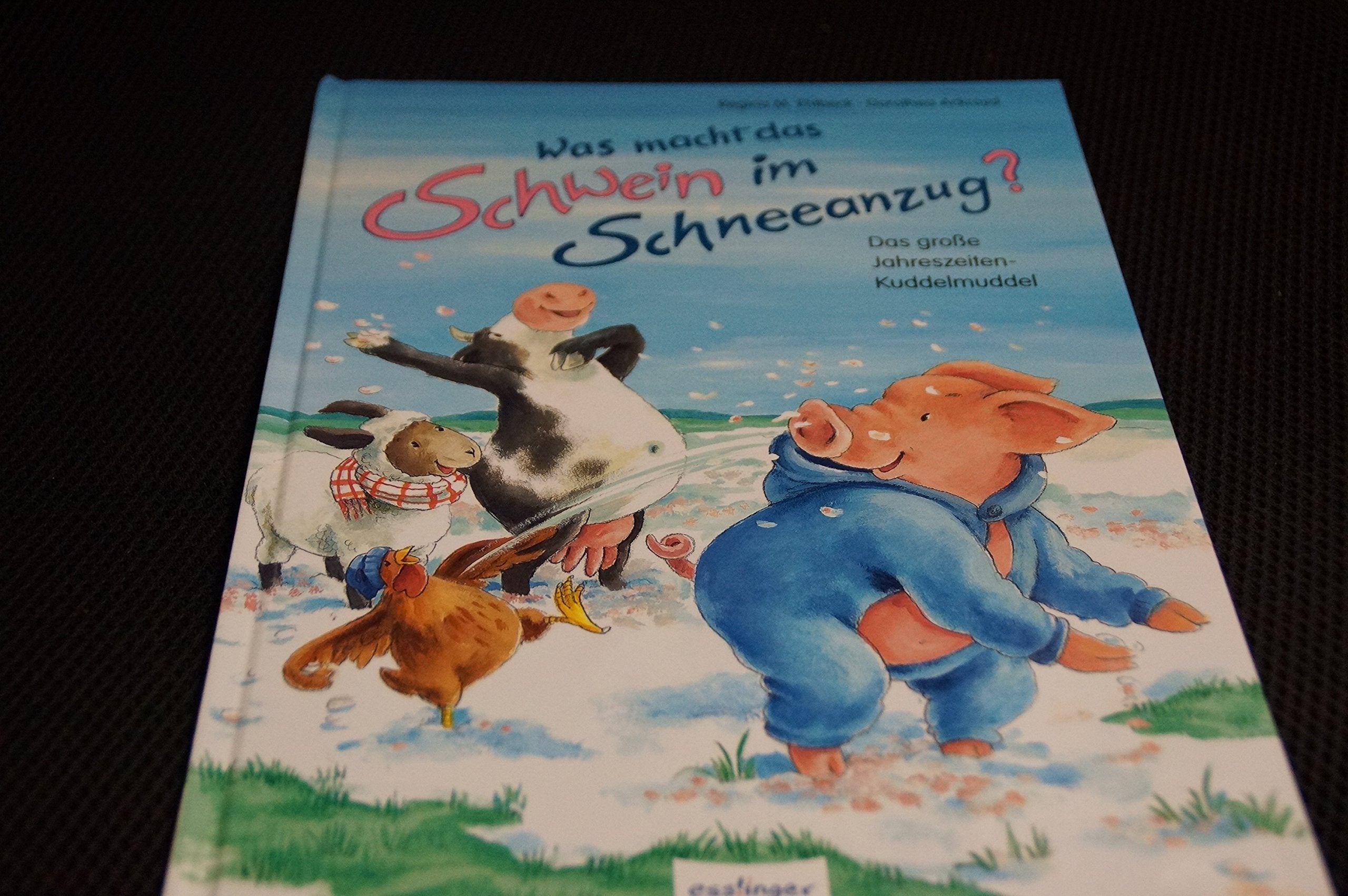 Was macht das Schwein im Schneeanzug?: Das große Jahreszeiten-Kuddelmuddel Novels & Short Stories