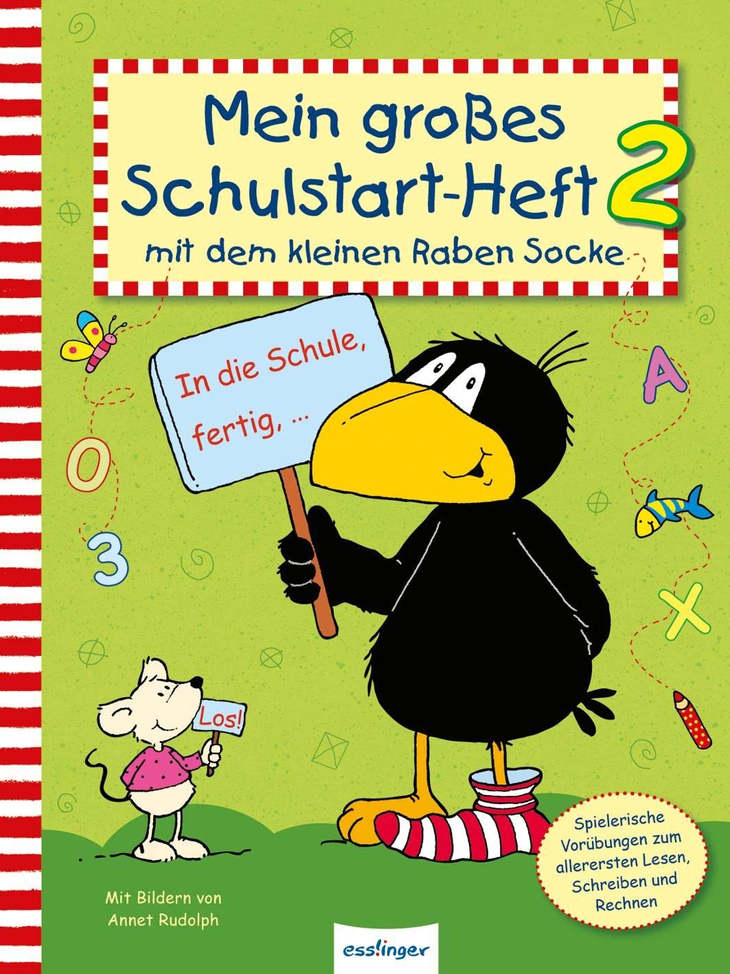 Der kleine Rabe Socke: Mein großes Schulstart-Heft 2 mit dem kleinen Raben Socke Novels & Short Stories