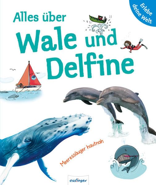 Alles über Wale und Delfine (Erlebe deine Welt) Non-fiction books for kids