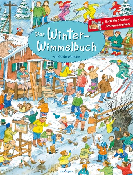 Das Winter-Wimmelbuch: Such die 3 kleinen Schnee-Kätzchen Contemporary literature