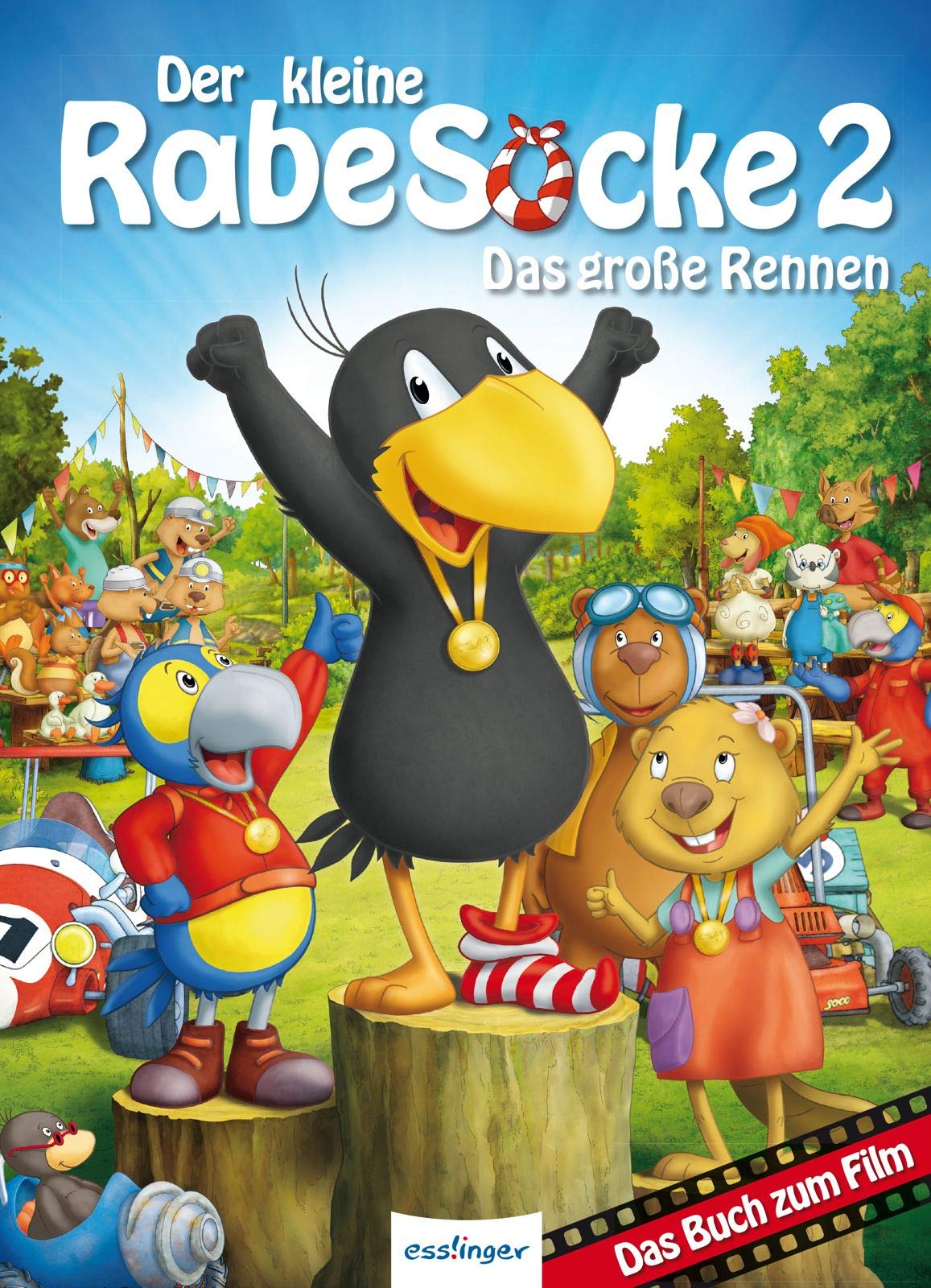 Der kleine Rabe Socke - Das große Rennen, Das Buch zum Film Leisure & Fun
