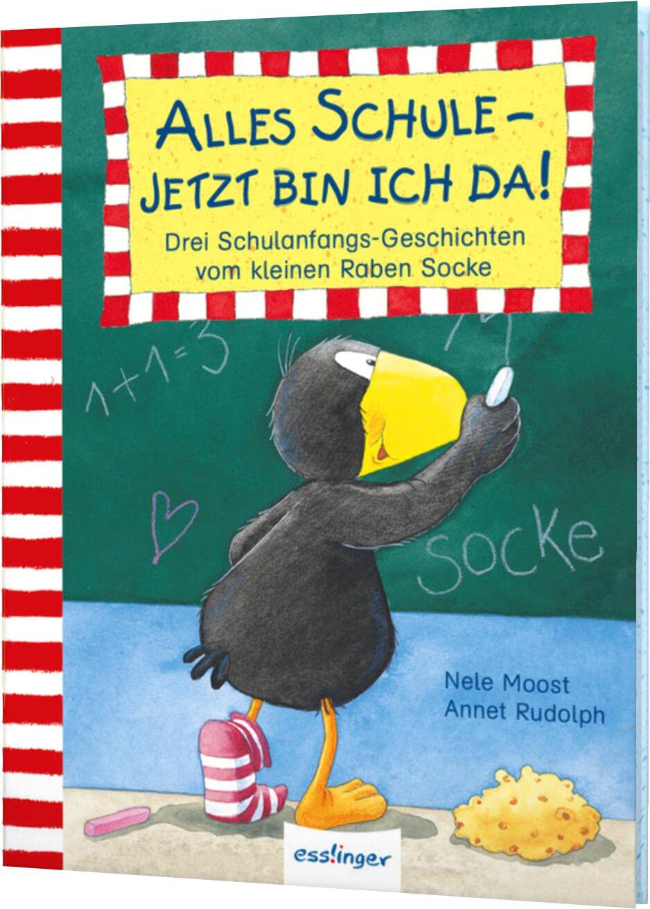 Der kleine Rabe Socke: Alles Schule - jetzt bin ich da! Drei Schulanfangs-Geschichten vom kleinen Raben Socke Non-fiction