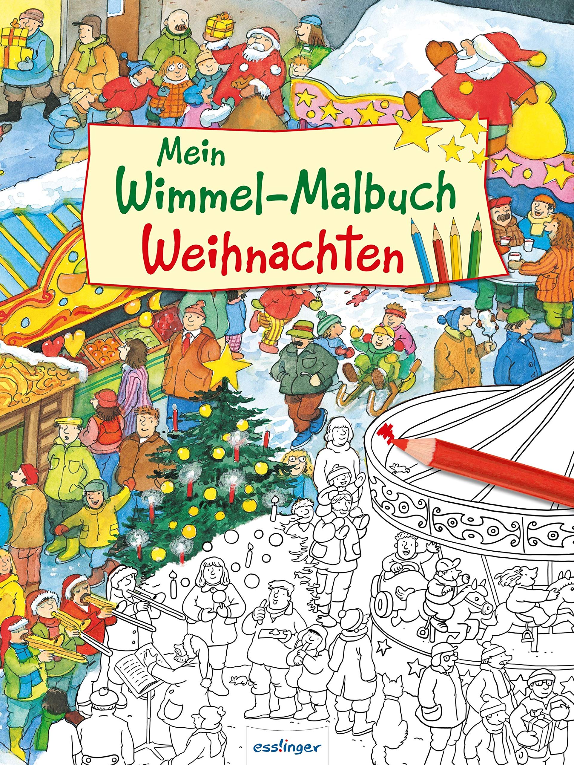 Mein Wimmel-Malbuch - Weihnachten Religion & Esotericism