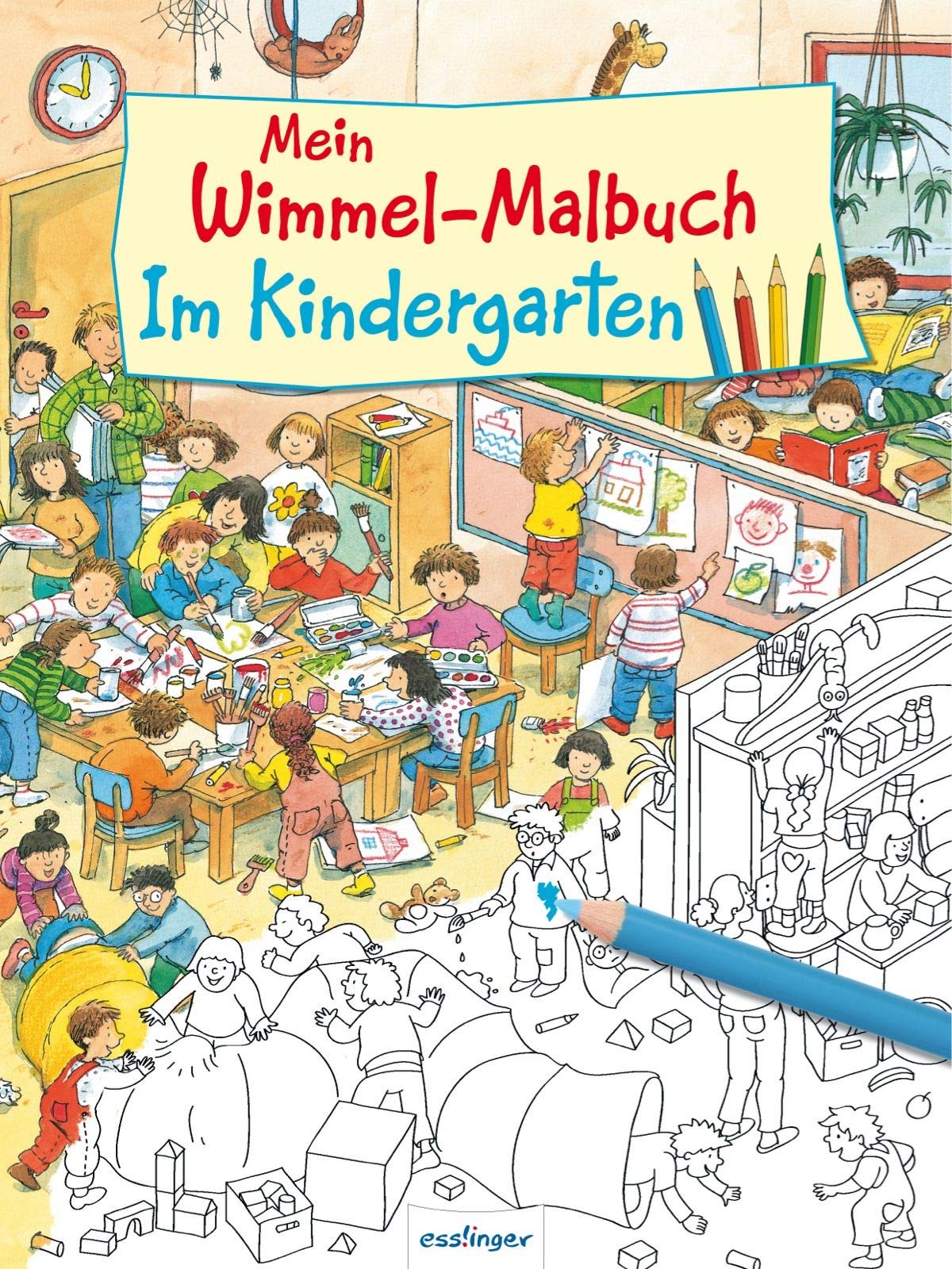 Mein Wimmel-Malbuch – Im Kindergarten Novels & Short Stories