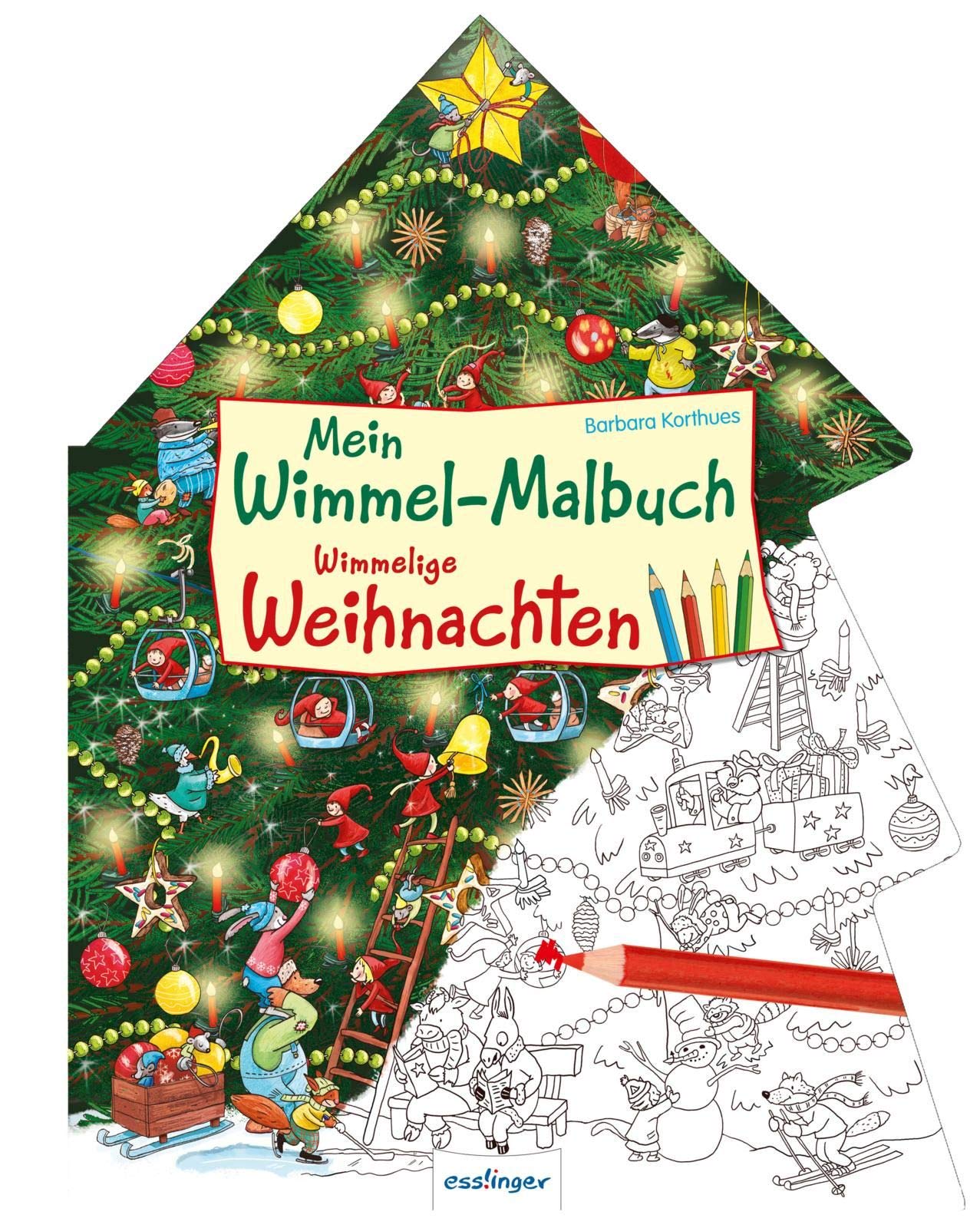 Mein Wimmel-Malbuch: Wimmelige Weihnachten Novels & Short Stories