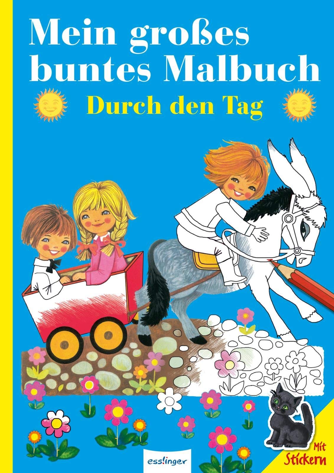 Mein großes buntes Malbuch: Durch den Tag Non-fiction