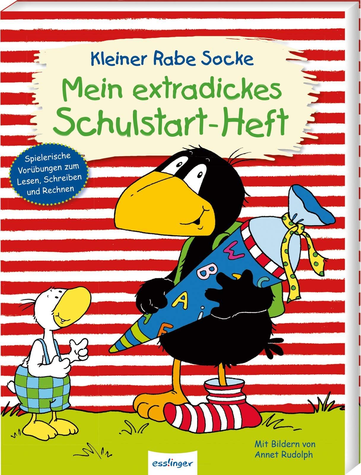 Der kleine Rabe Socke: Mein extradickes Schulstart-Heft: Geschenk zur Einschulung Novels & Short Stories