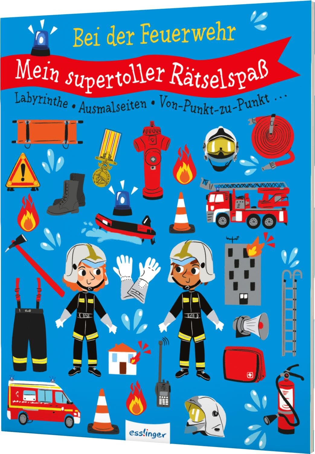 Mein supertoller Rätselspaß: Bei der Feuerwehr Non-fiction