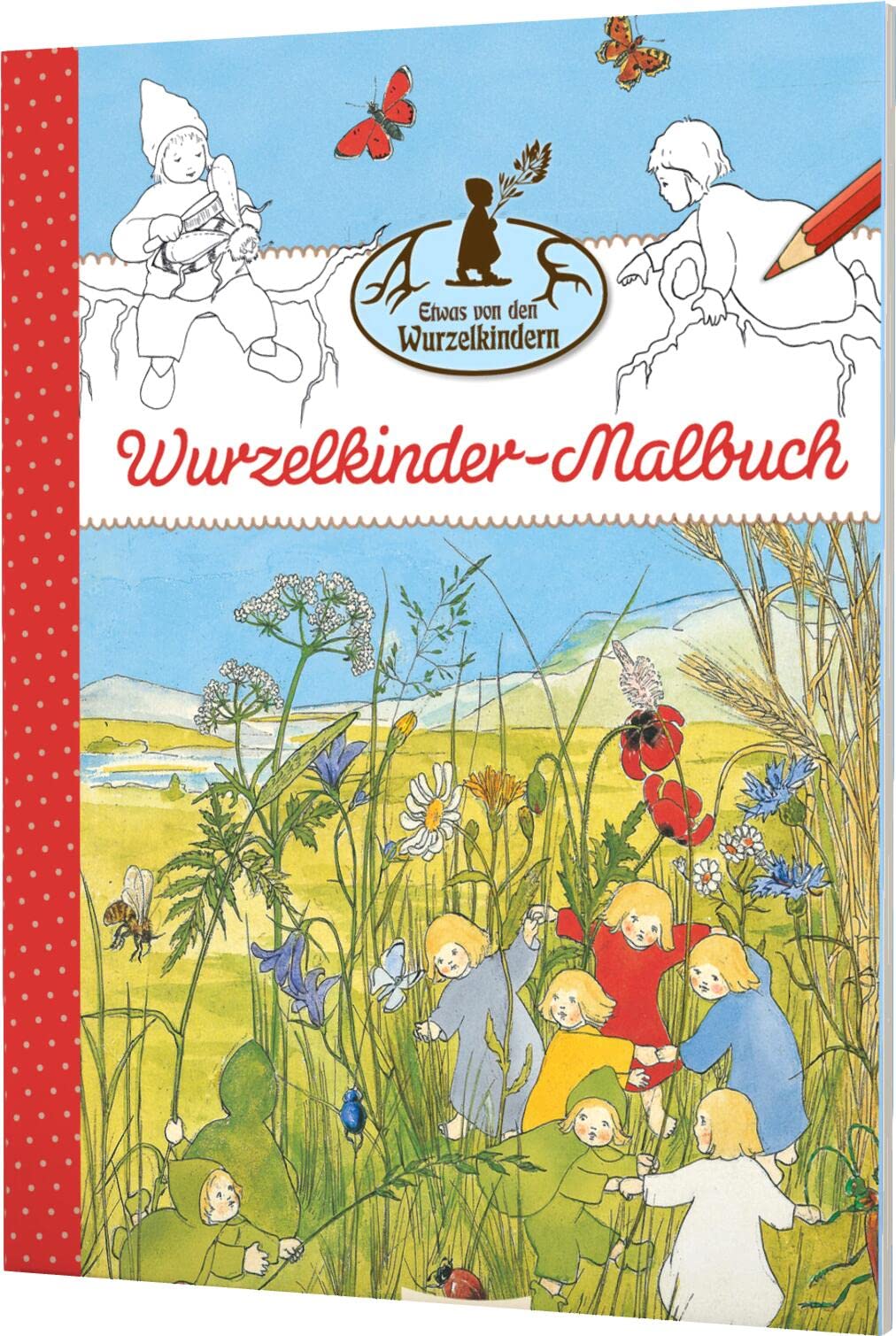 Etwas von den Wurzelkindern: Wurzelkinder-Malbuch: Mitmachbuch mit Retro-Bildern Parents & Children