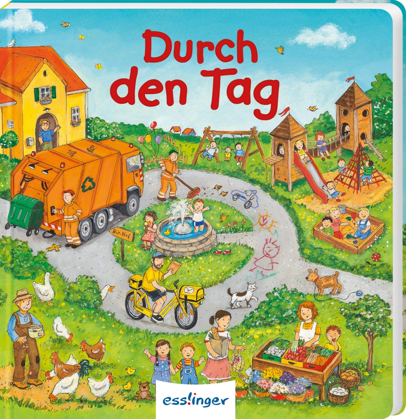 Mein allererstes Wimmelbuch: Durch den Tag (Mini-Ausgabe): Kleines Wimmelbuch ab 2 Jahren mit Suchaufgaben Non-fiction