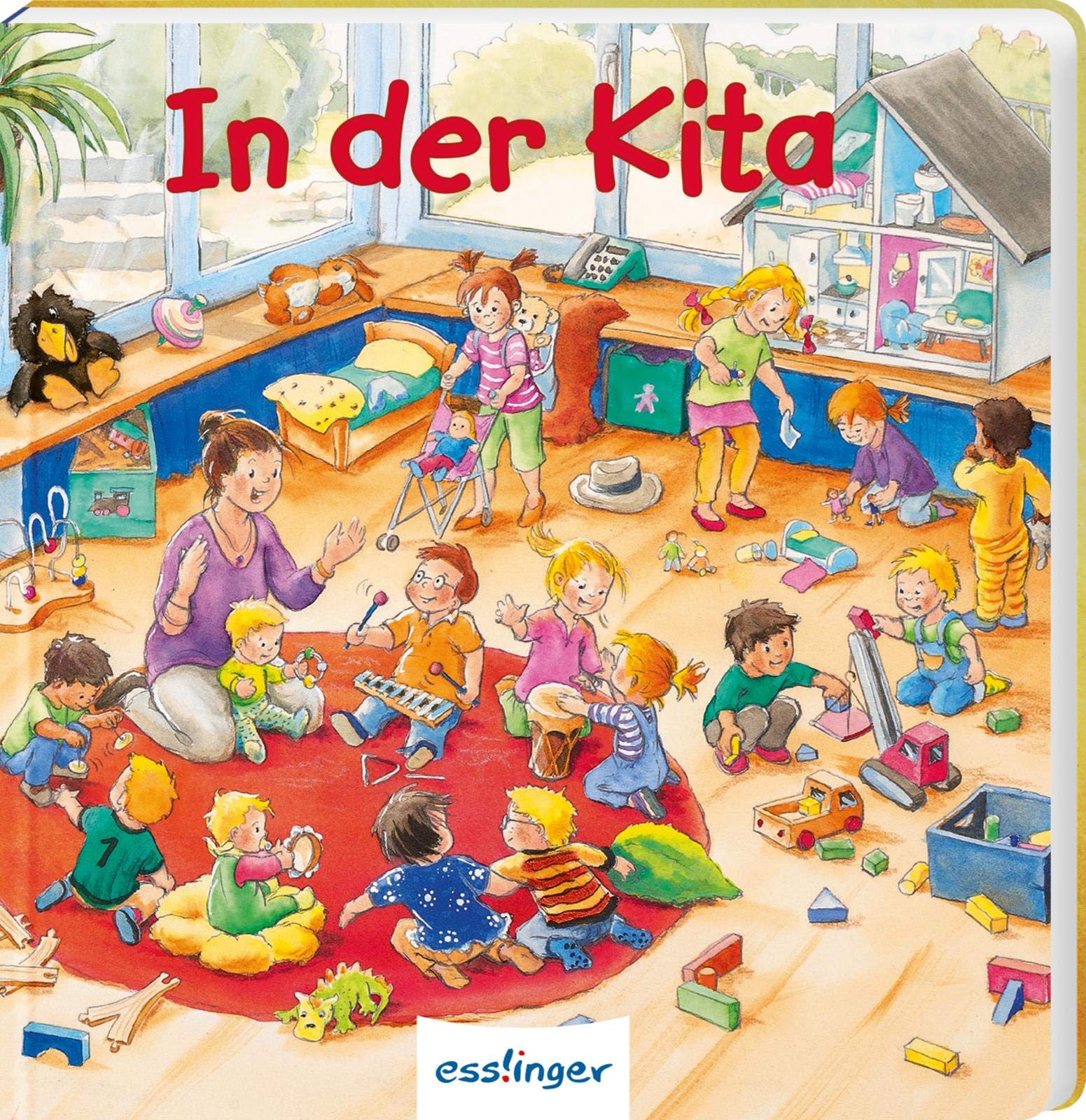 Mein allererstes Wimmelbuch: In der Kita (Mini-Ausgabe): Kleines Wimmelbuch ab 2 Jahren mit Suchaufgaben Study Guides