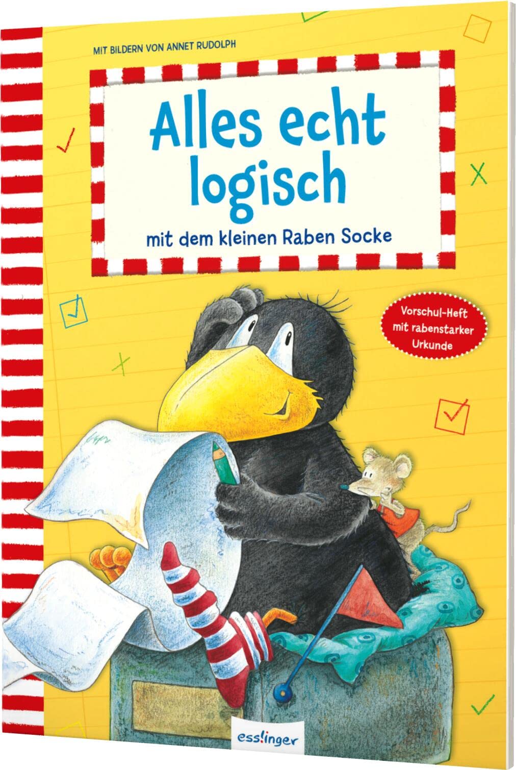 Der kleine Rabe Socke: Alles echt logisch mit dem kleinen Raben Socke: Logikrätsel für Vorschulkinder ab 4 Jahren Study Guides