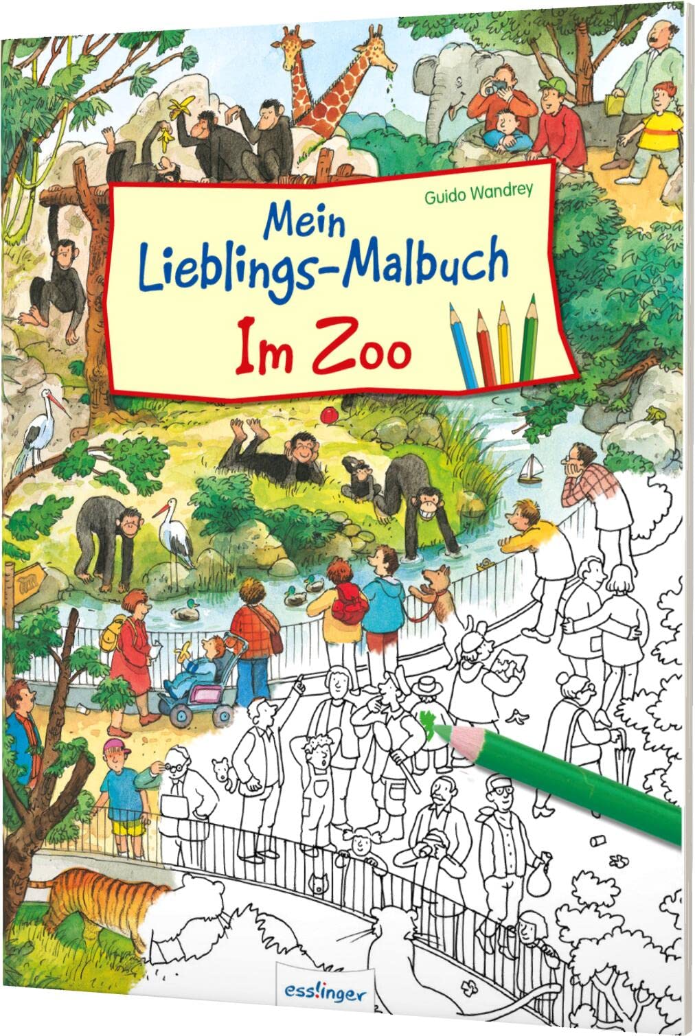 Mein Lieblings-Malbuch - Im Zoo book