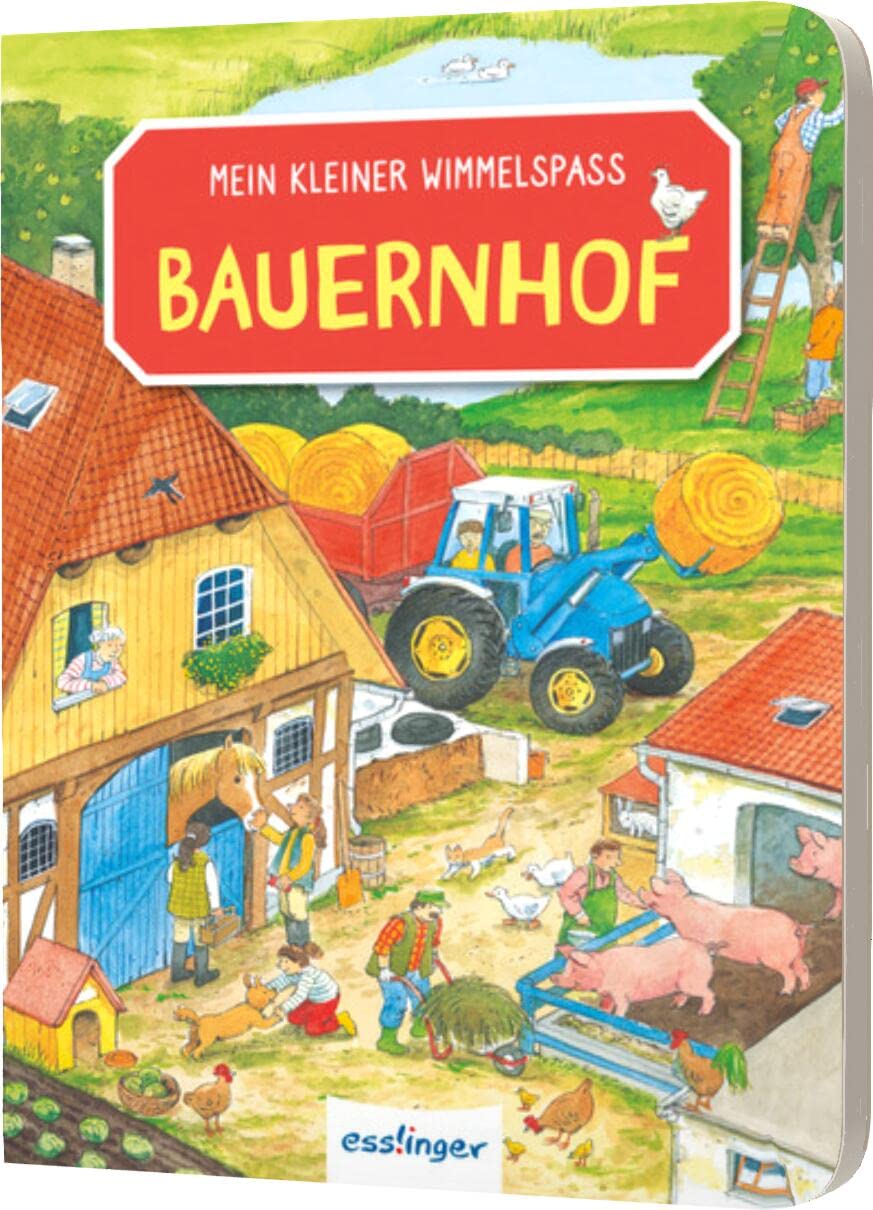 Mein kleiner Wimmelspaß: Bauernhof: Mini-Buch für Kinder ab 2 Non-fiction