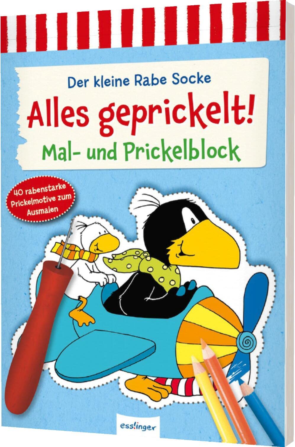 Der kleine Rabe Socke: Alles geprickelt!: Mal- und Prickel-Block | Basteln ab 4 Jahren Novels & Short Stories