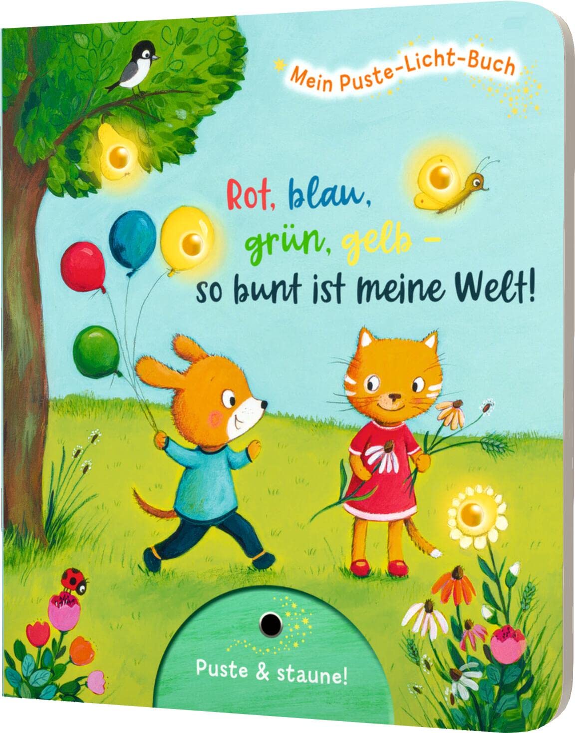 Mein Puste-Licht-Buch: Rot, blau, grün, gelb - so bunt ist meine Welt! Non-fiction