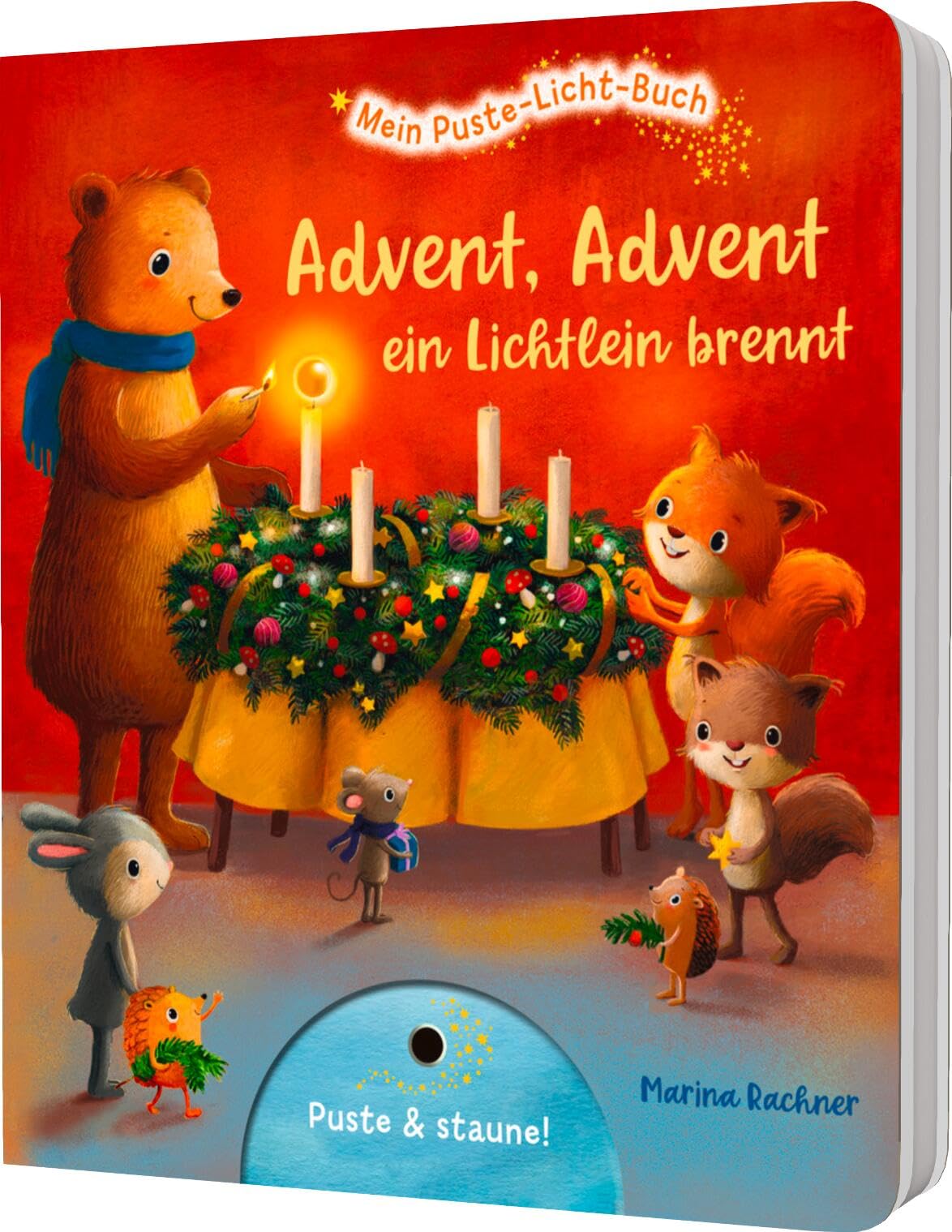 Product Image: Mein Puste-Licht-Buch: Advent, Advent, ein Lichtlein brennt