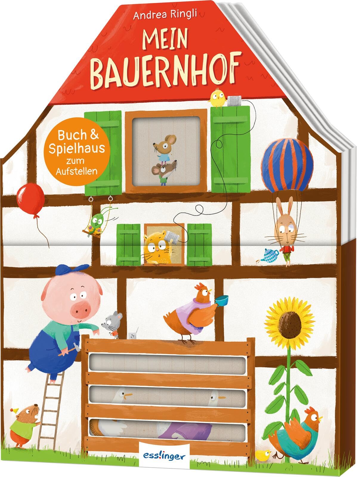 Buch & Spielhaus zum Aufstellen: Mein Bauernhof Non-fiction