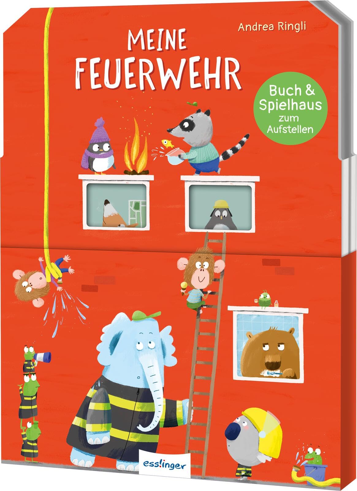 Buch & Spielhaus zum Aufstellen: Meine Feuerwehr Non-fiction