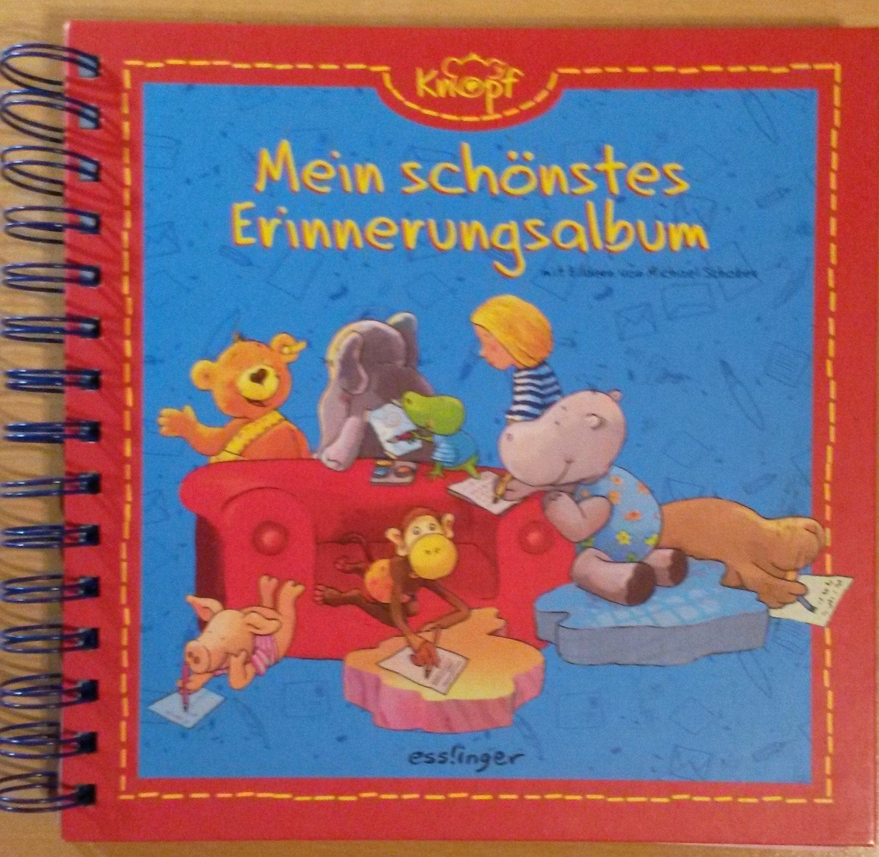 Mein schönstes Erinnerungsalbum Knopf Living & Furnishing