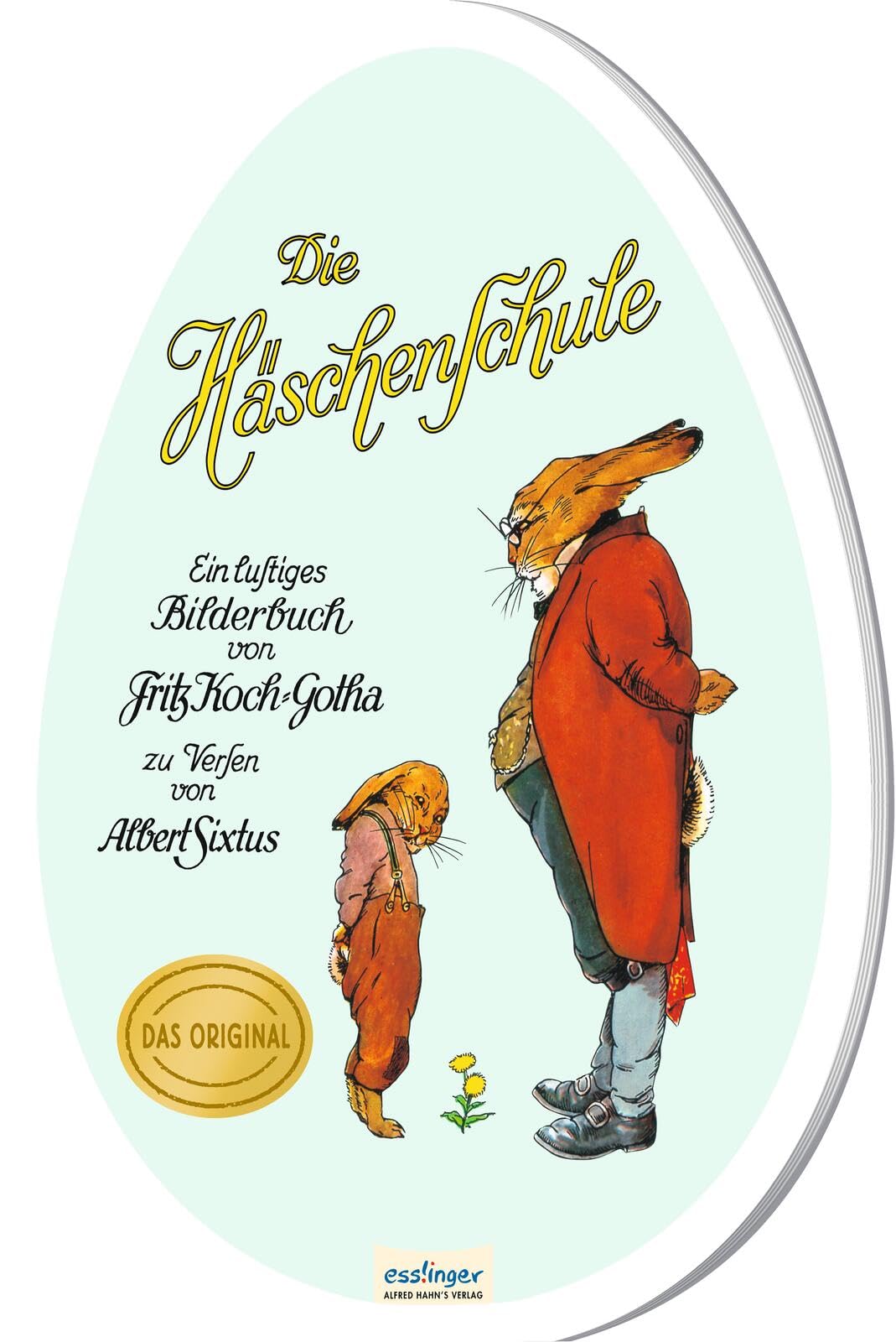 Die Häschenschule: Großes Pappbilderbuch in Ei-Form: Nostalgie-Klassiker Non-fiction
