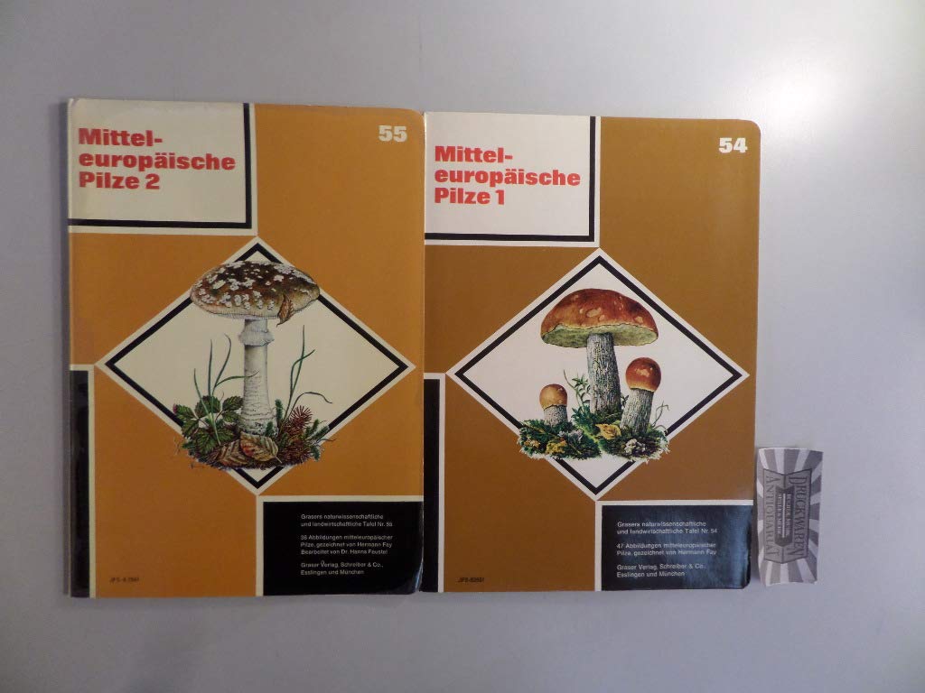 Mitteleuropäische Pilze 2: Ausgabe B: Gefalzt Books