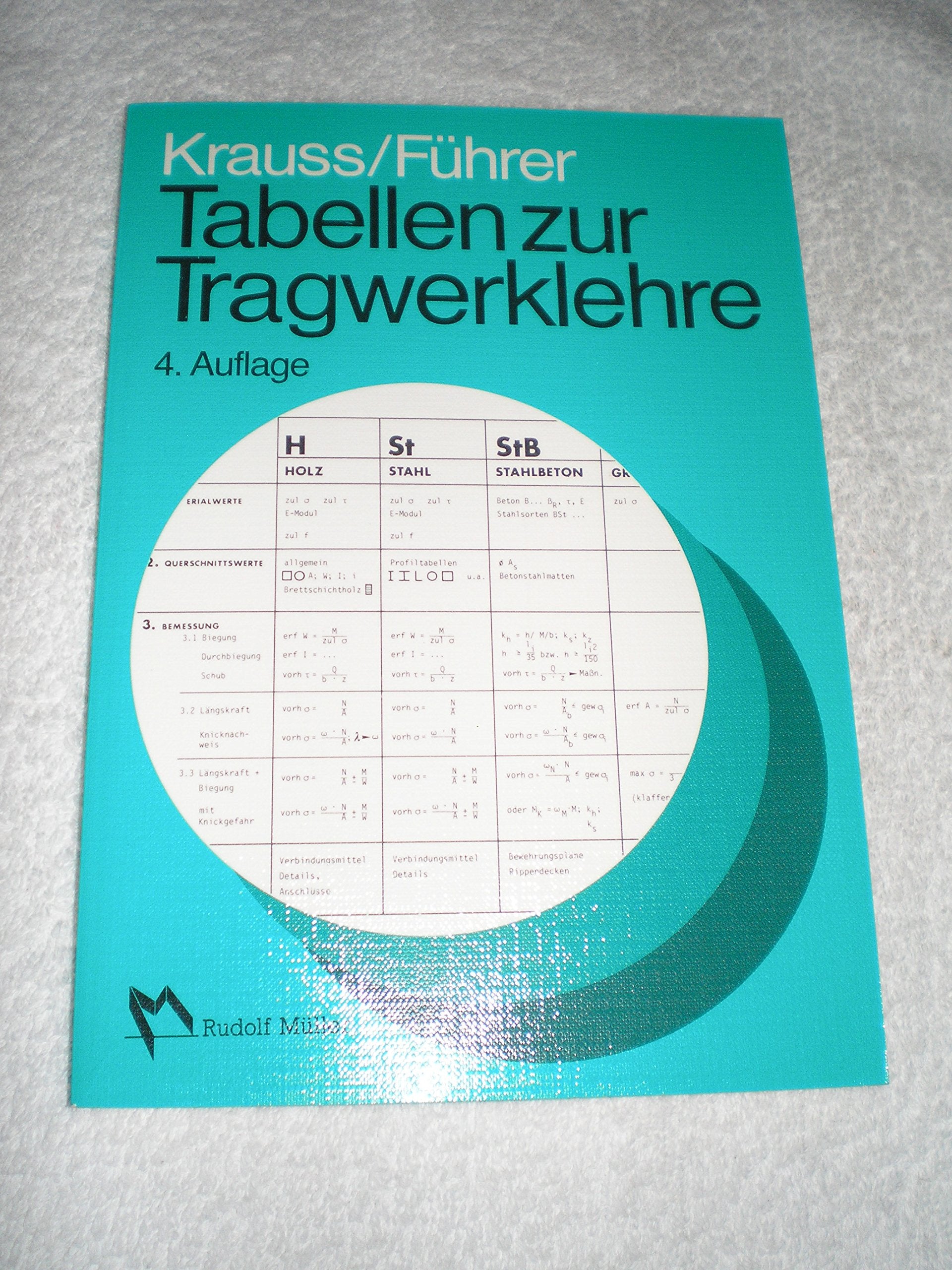 Tabellen zur Tragwerklehre Business & Technology