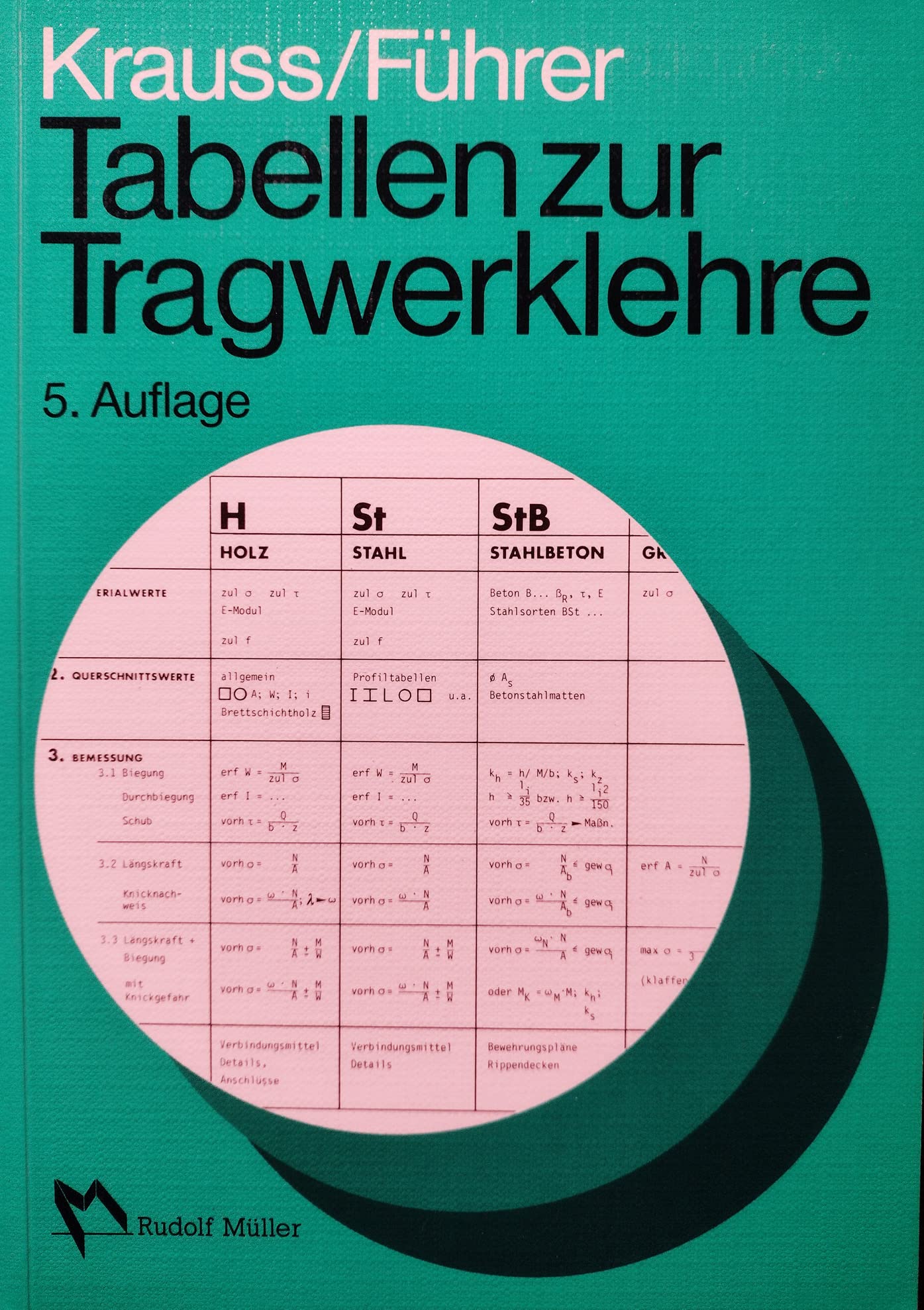Tabellen zur Tragwerklehre Architecture