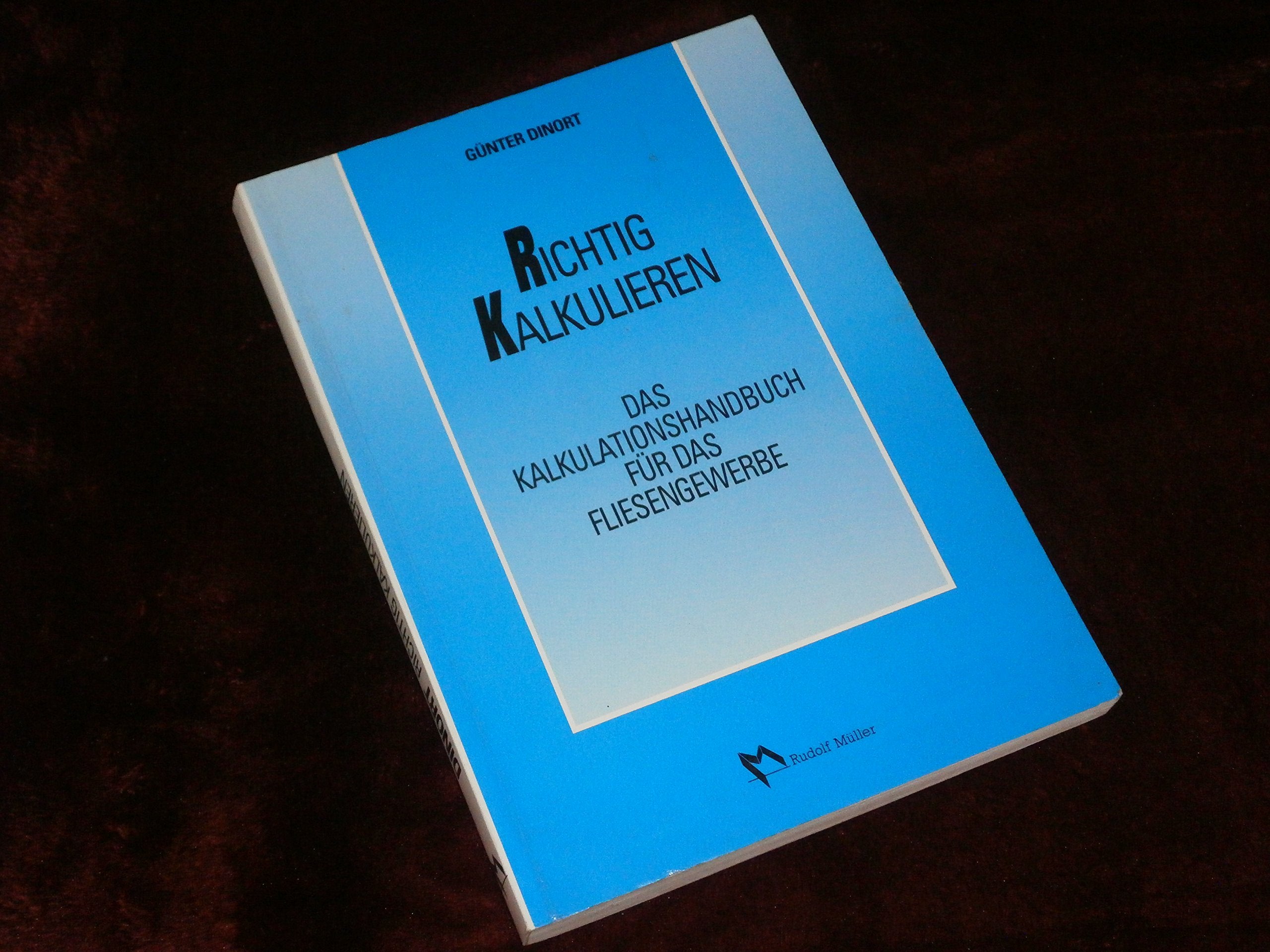 Richtig kalkulieren. Das Kalkulationshandbuch für das Fliesengewerbe (Fachbuch Bau) Politics & Society