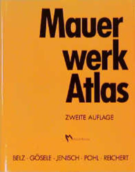 Mauerwerk Atlas Business & Technology Books