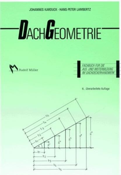 Dachgeometrie (Fachbuch Bau) Business, Finance & Career
