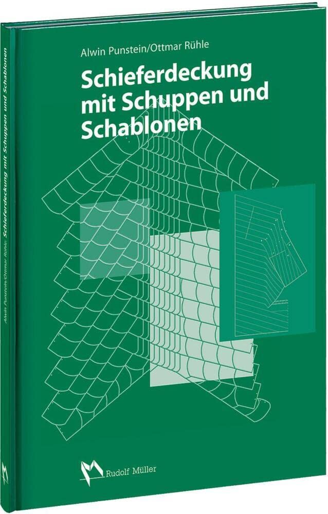 Schieferdeckung mit Schuppen und Schablonen Architecture