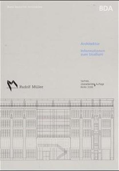 Architektur. Informationen zum Studium. book