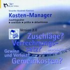 Kosten-Manager: Zuschlagssätze ermitteln, prüfen, aktualisieren Natural Sciences