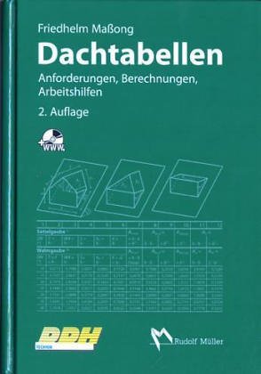 Dachtabellen: Anforderungen, Berechnungen, Arbeitshilfen Media & Communication